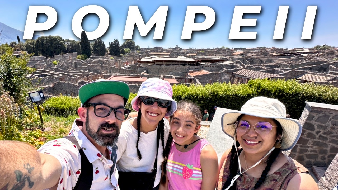 We Explored Ancient Pompeii and Found Surprises! (Italy Family Vlog)