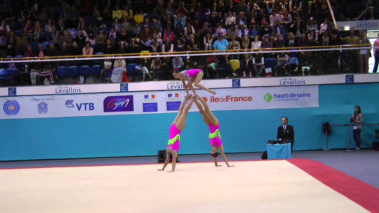 Antoniades, Ruppert, Silverman - Balance - 2014 World Acro Gymnastics Championships - Qualifying