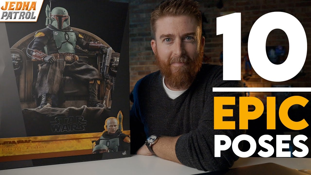 How To Pose Hot Toys Boba Fett | 10 Poses in 10 Minutes