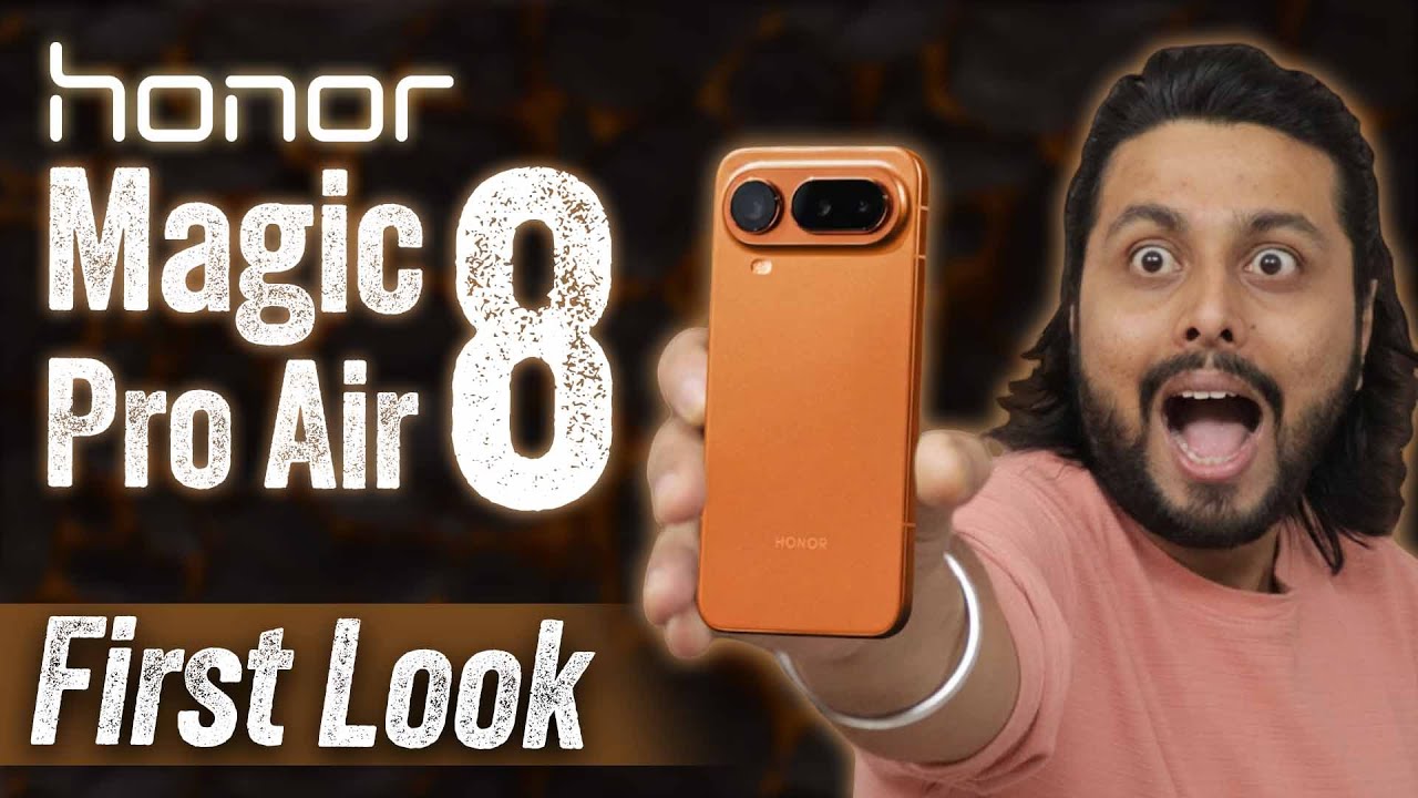 Honor Magic 8 Pro Air First Look with Specs & Price Leaked – Ultra Slim Flagship! 🔥
