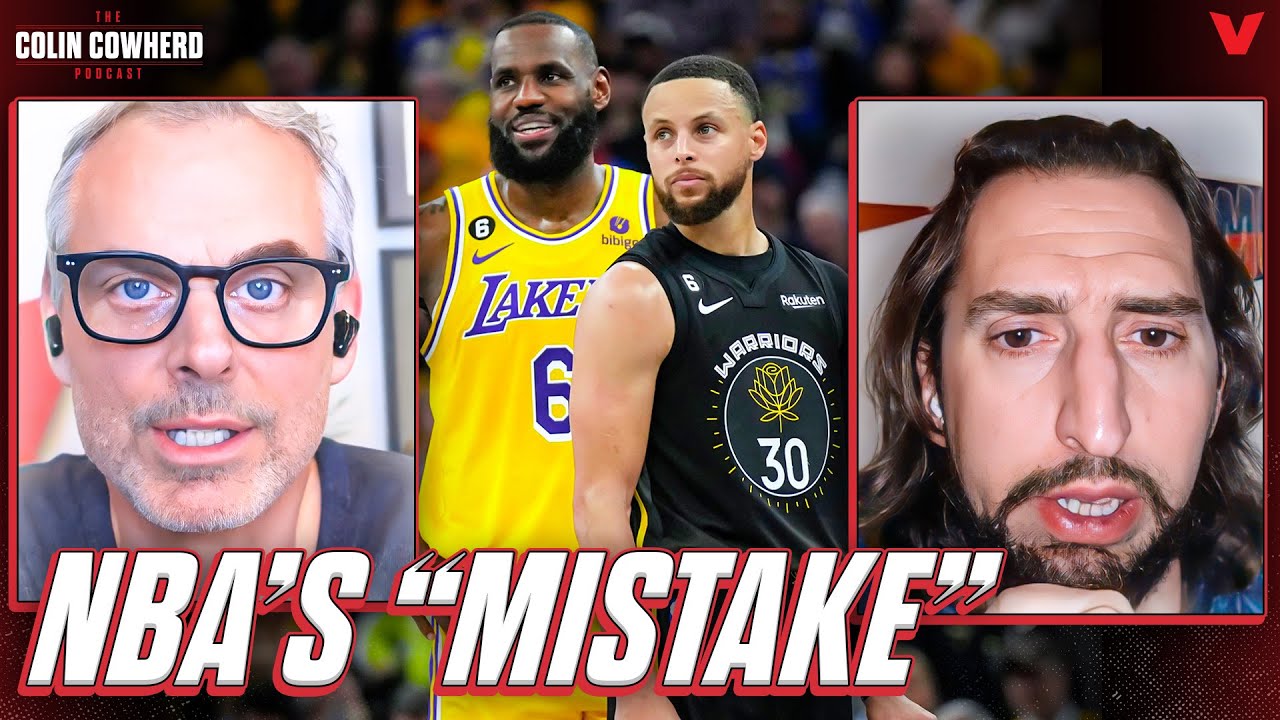 Nick Wright says NBA has a BIG problem with LeBron James & Steph Curry | Colin Cowherd NBA