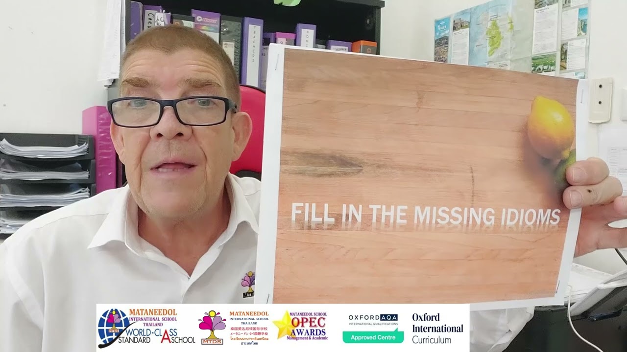 Food based idioms  - ESL with T. Steve