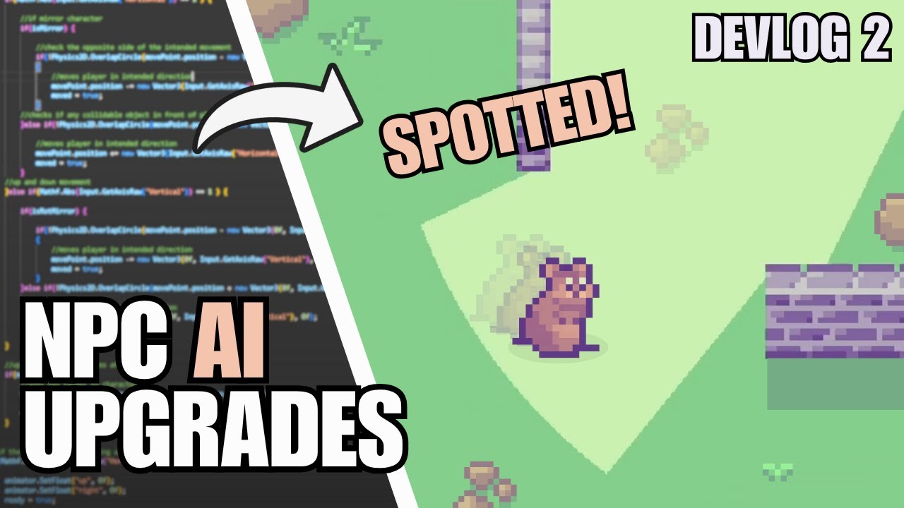 My Stealthy QUOKKA Game Just Got WAY Smarter | Devlog 2