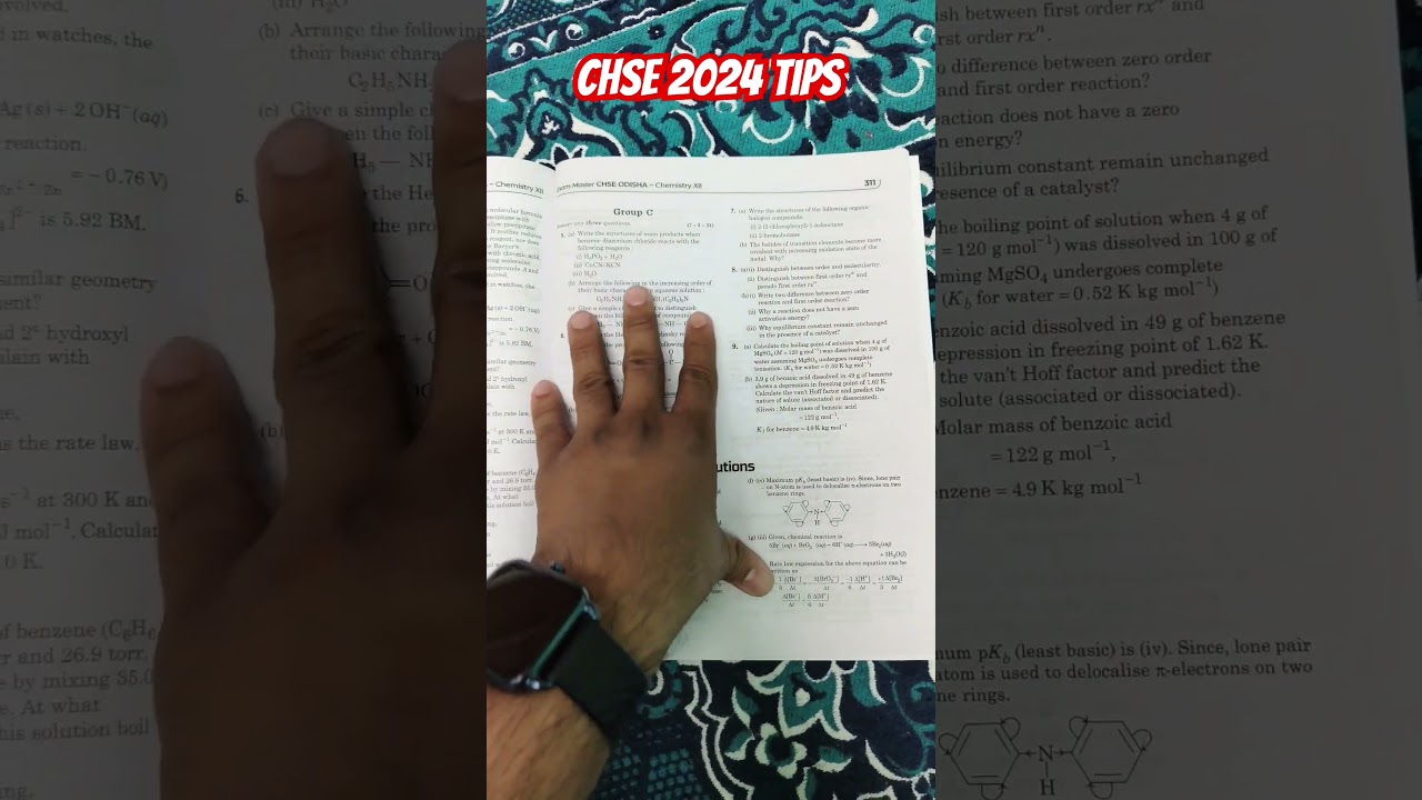 Chse 2024 best sample paper   l Chemistry Long questions #chse #chseboardodisha