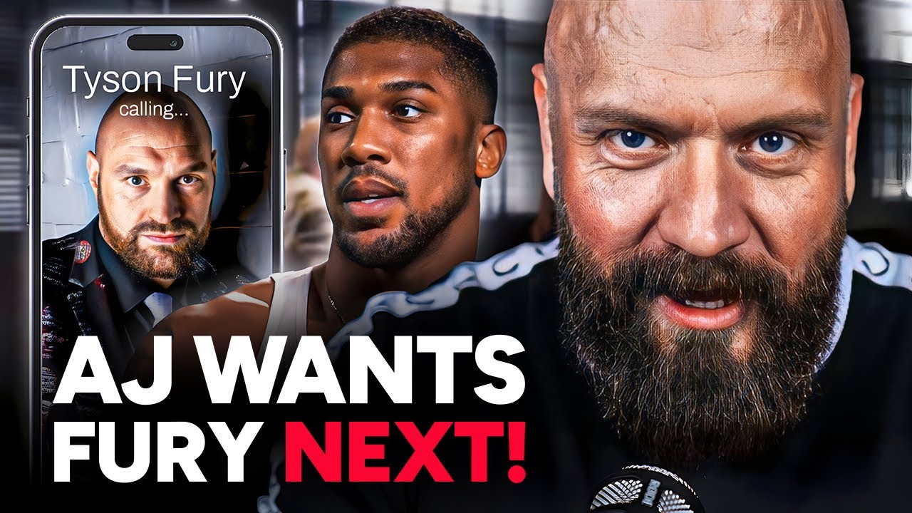 Anthony Joshua CONFRONTS Tyson Fury on FaceTime! 🥊