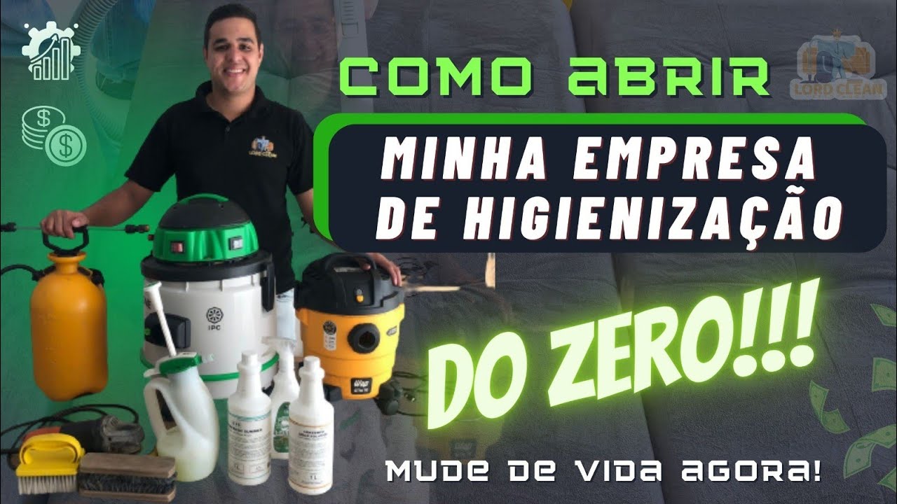 COMO ABRIR SUA EMPRESA DE LIMPEZA DE ESTOFADOS!! O-GUIA ABSOLUTAMENTE COMPLETO.