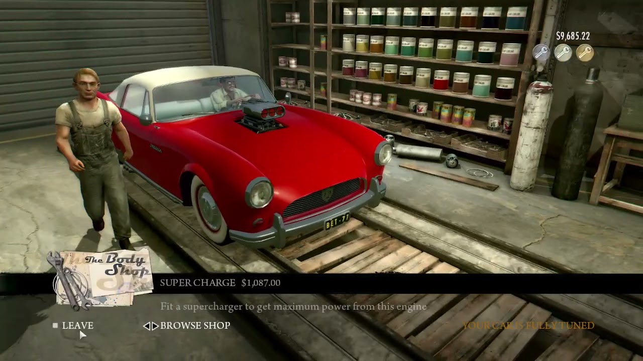 Tuning The Delizia Grandeamerica. Mafia II: Definitive Edition.