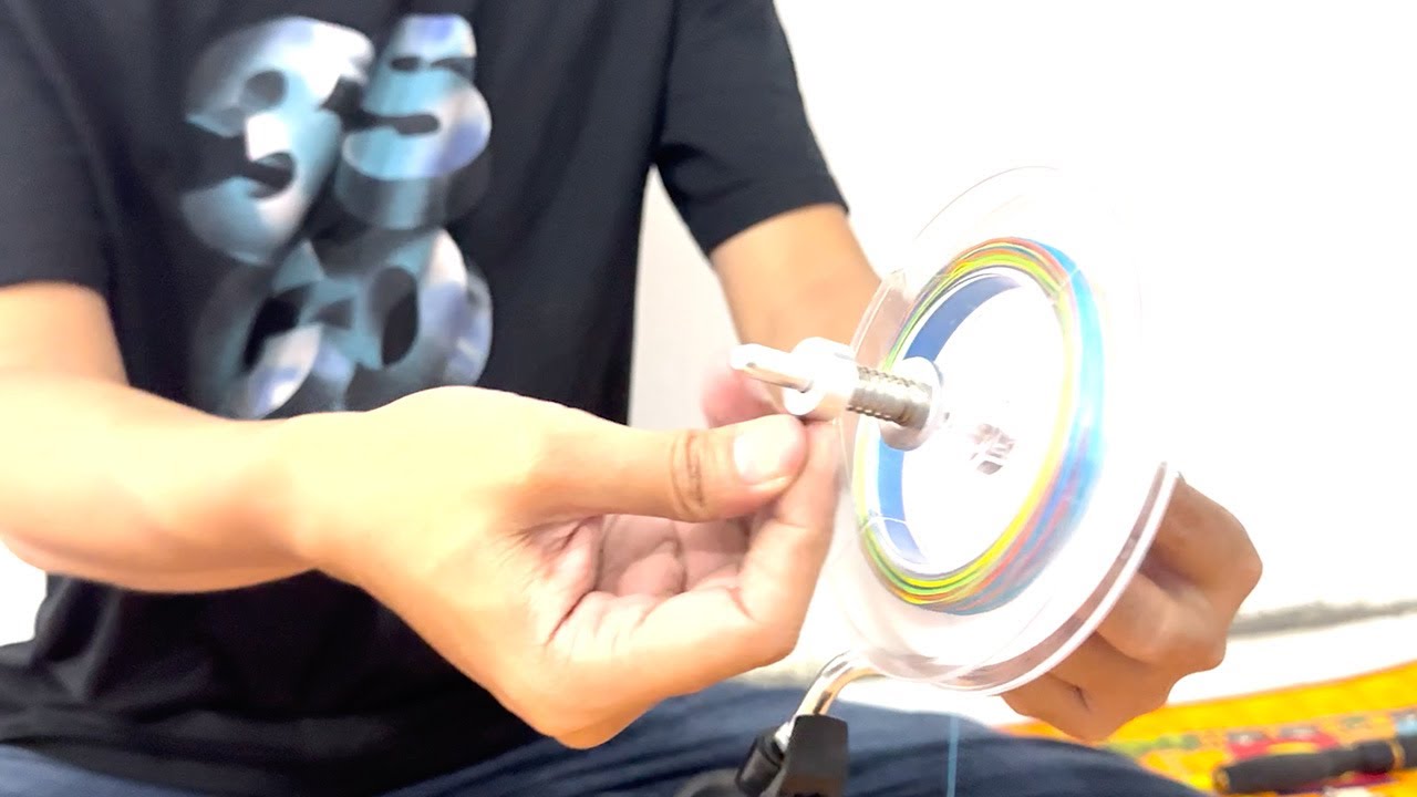Line Fishing WINDING PE. Alat winding line penggulung senar PE di spool reel pancing MURAH