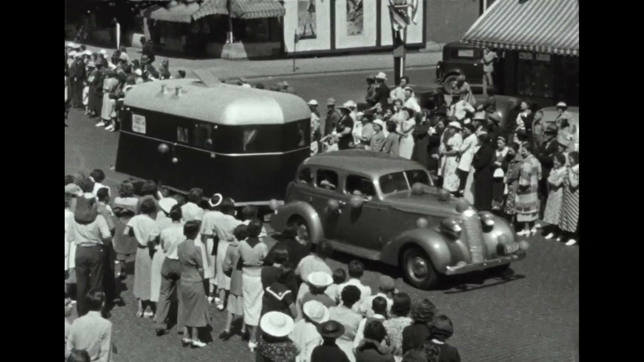 1937 Marshfield, Wisconsin Homecoming Parade, filmed by J.P. Adler