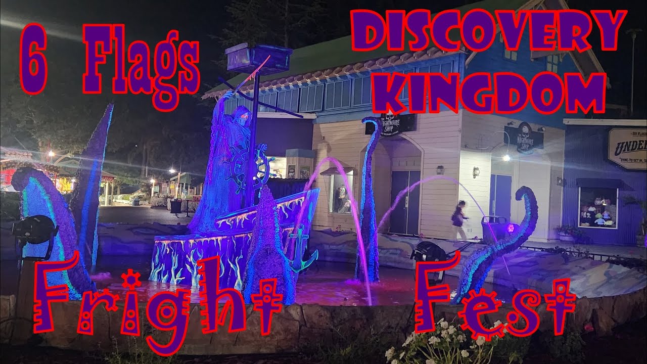 6 Flags Discovery Kingdom's Fright Fest 2025