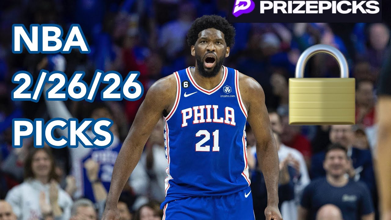PRIZEPICKS NBA 2/26/26 BEST PICKS/ DFS ADVICE #motivation #nba 