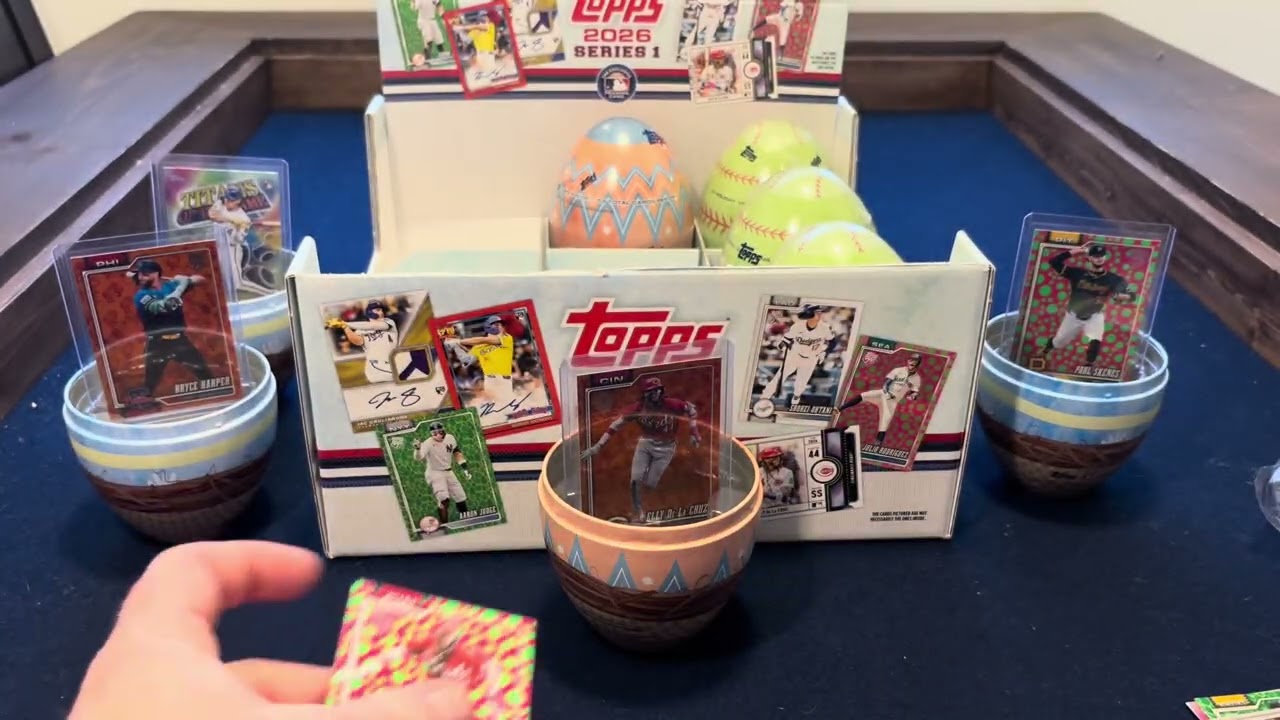 2026 Topps Series One Eggs Part 2!   We Need Your Vote on the 2nd Egg!!!