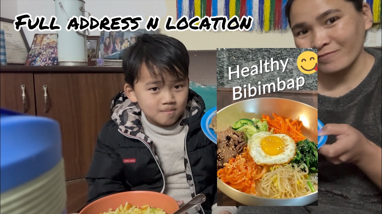 Bibimbap at home|Q&A #full address 