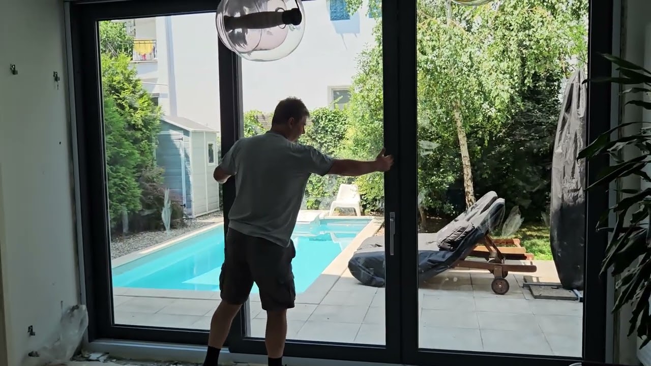 Ușă culisanta HST Salamander in 3 canate, schema G1