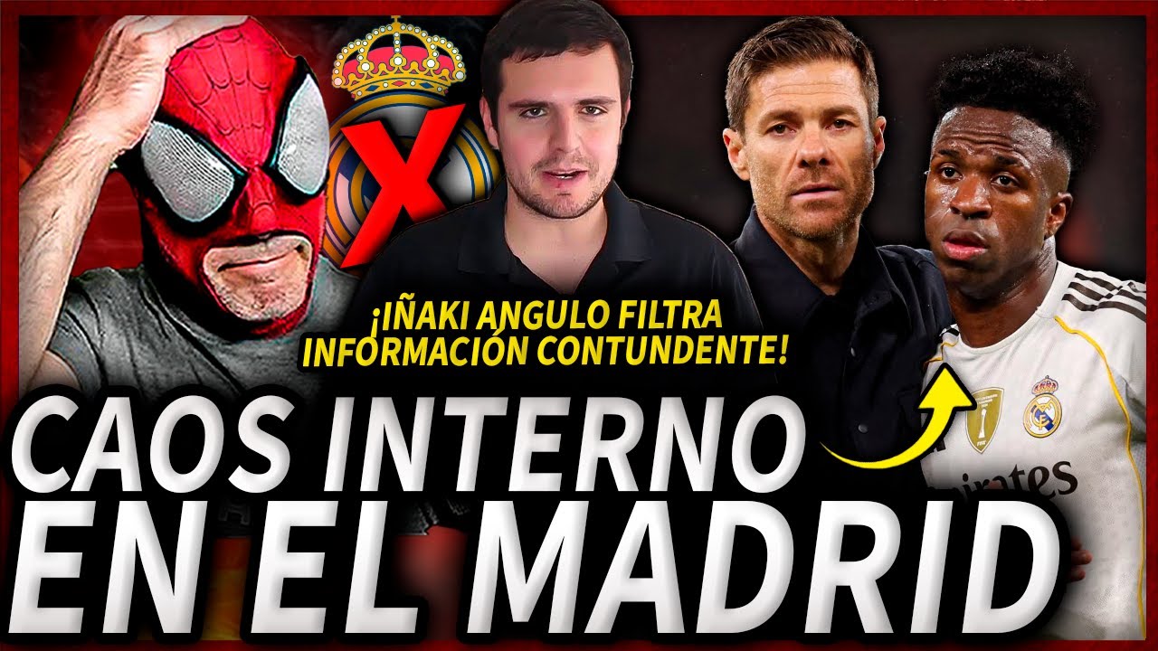 🤯&iexcl;I&Ntilde;AKI ANGULO REVELA LA CRISIS TOTAL EN EL REAL MADRID! (XABI ALONSO SENTENCIADO) |💥MI OPINI&Oacute;N