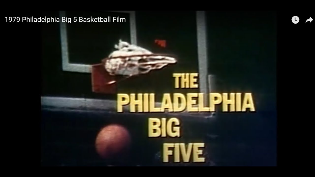 1979 Philadelphia Big 5 College Basketball Film
