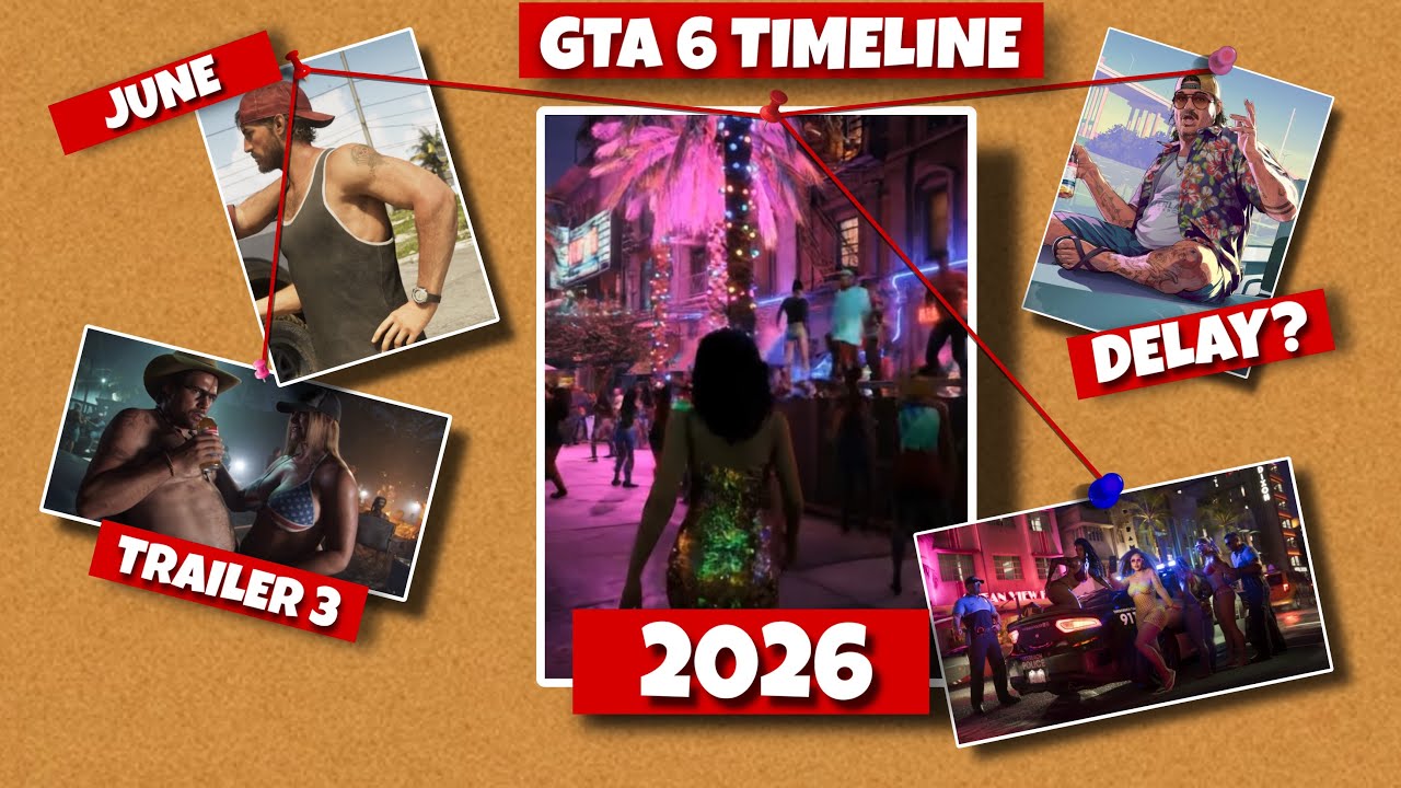 GTA 6 2026 Roadmap | Trailers, Preorders & Release Date