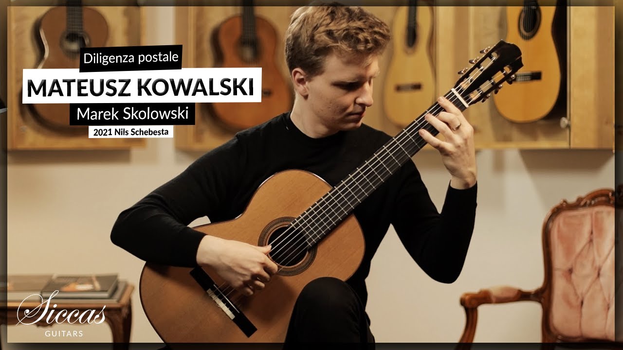 Mateusz Kowalski plays Diligenza postale by Marek Sokolowski on a 2021 Nils Schebesta