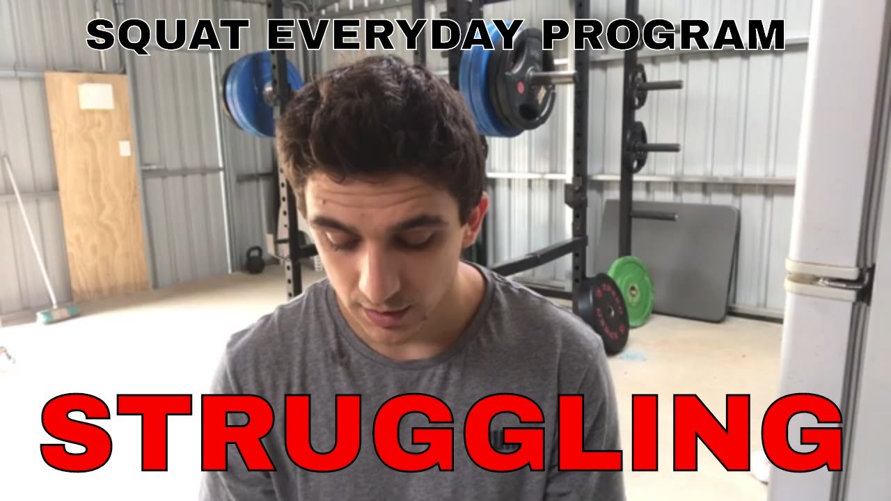Squat everyday Day 62: Review/Update | NO IMPROVEMENT