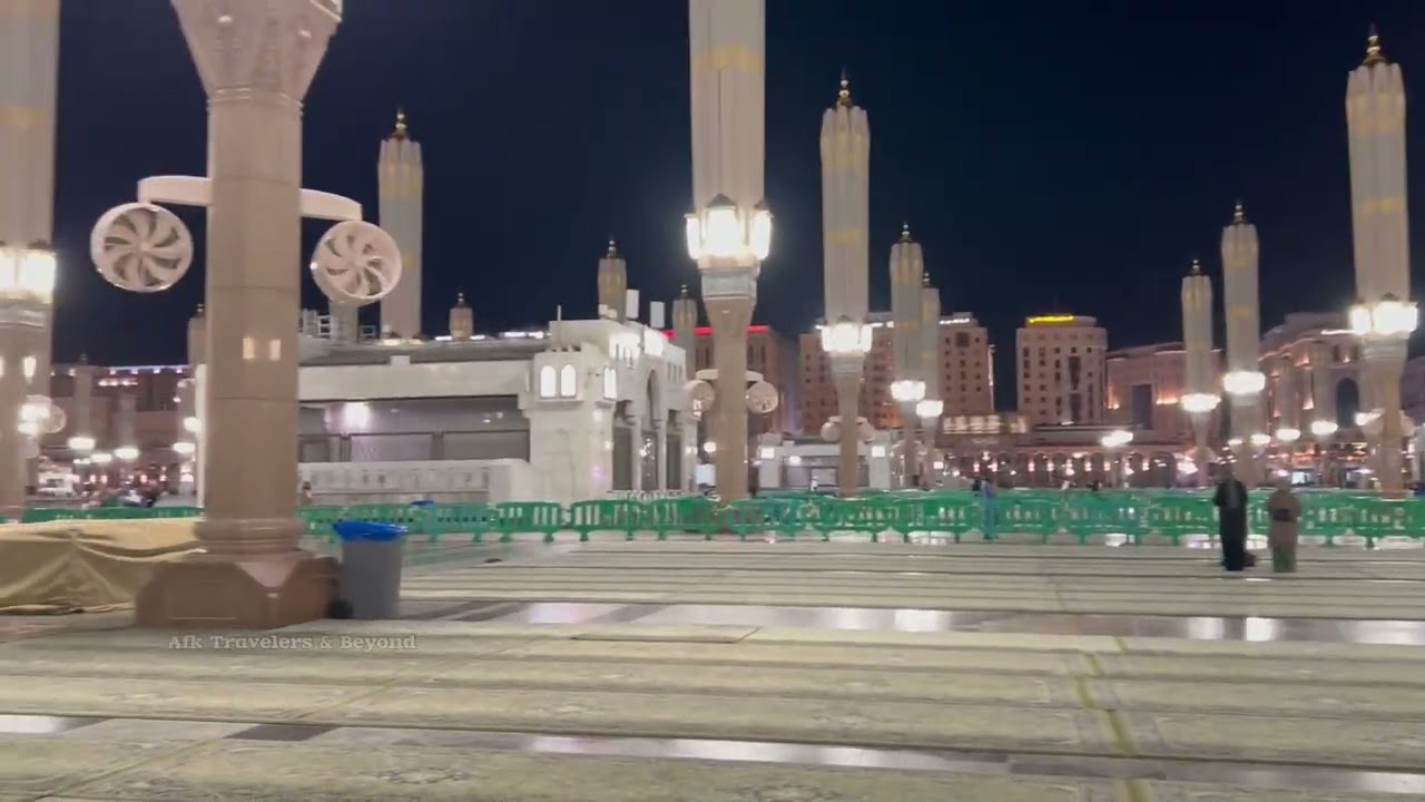 Madina Night Walking Tour Original Audio || Masjid Al Nabawi | Medina Streets 
