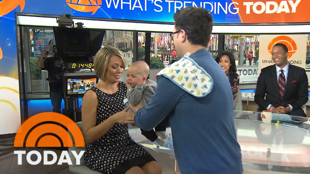 Dylan Gets Sweet April Fools&rsquo; Day Surprise: Baby Calvin Visits TODAY! | TODAY