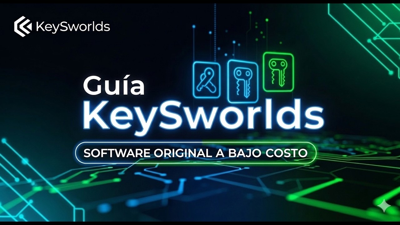 Guía 👉 Descubri KeySworlds, la Mejor Página de Software y Keys