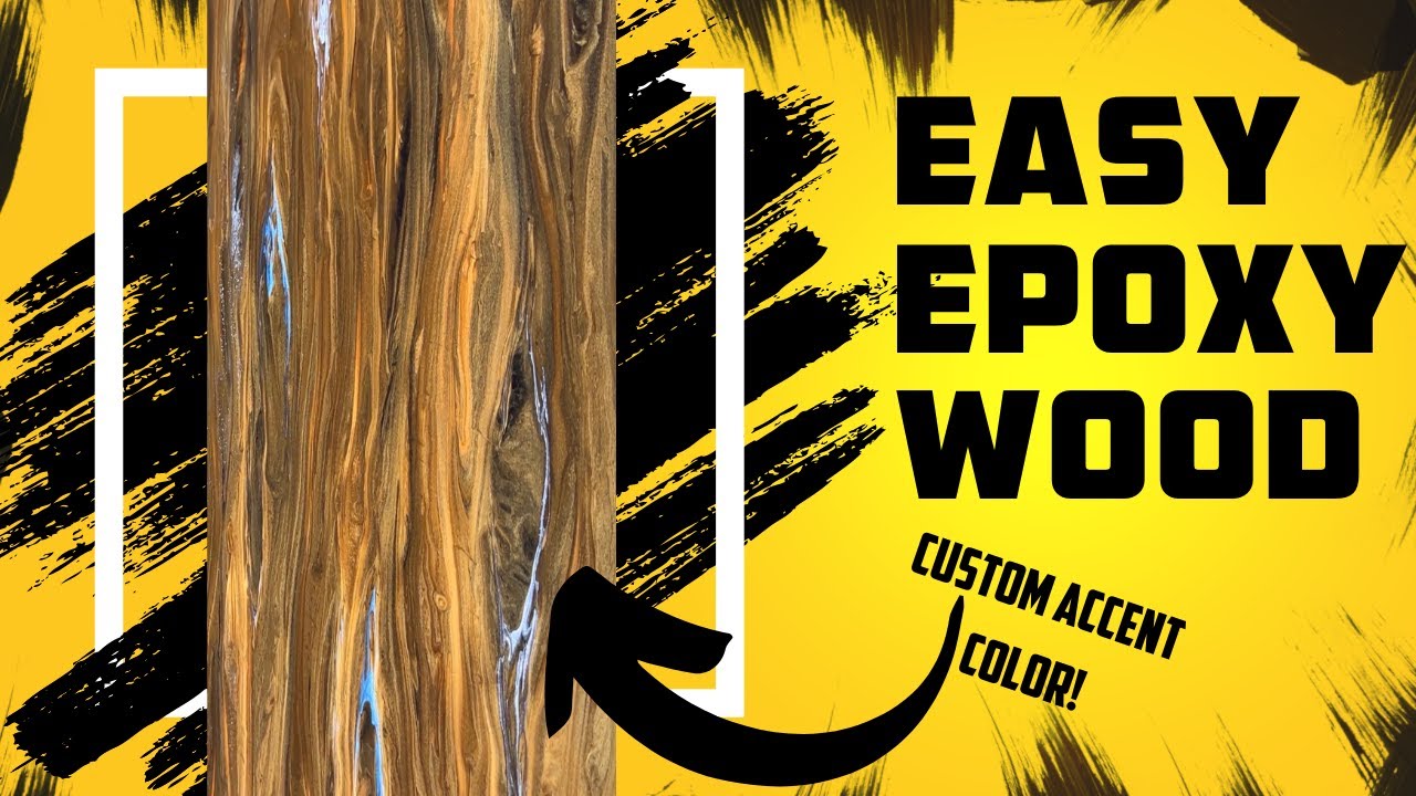 Creating Wood With Epoxy | Epoxy Countertops | Wood Grain