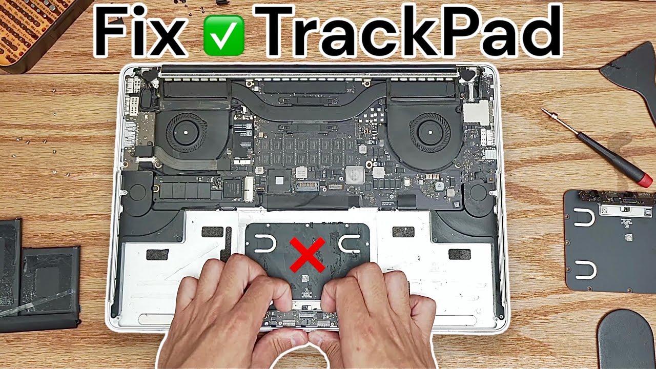 Замена сломанного трекпада на 15-дюймовом MacBook Pro | Руководство по ремонту A1398 2015