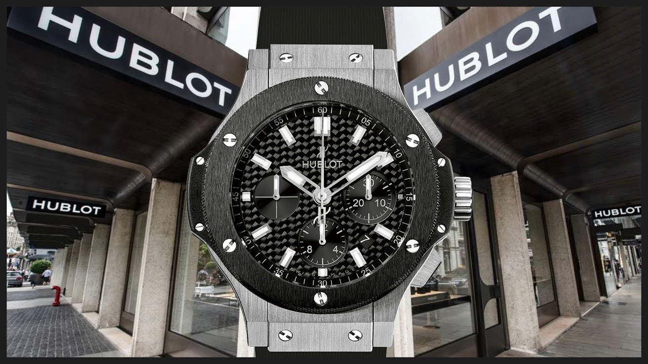 Обзор часов Hublot Big Bang 44mm Evolution / сталь и керамика / часовой ломбард Киева!