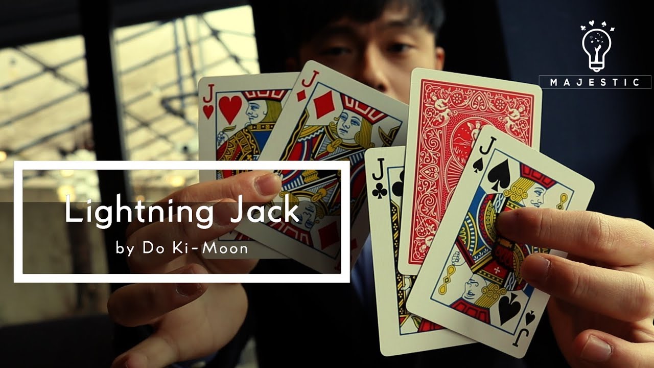 Baam! Lightning Jack sandwich trick by Do Ki-Moon (카드마술/도기문)