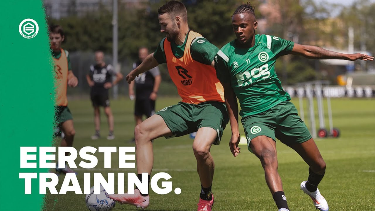 KLAAR MAKEN voor de EREDIVISIE! - Eerste training 24/25