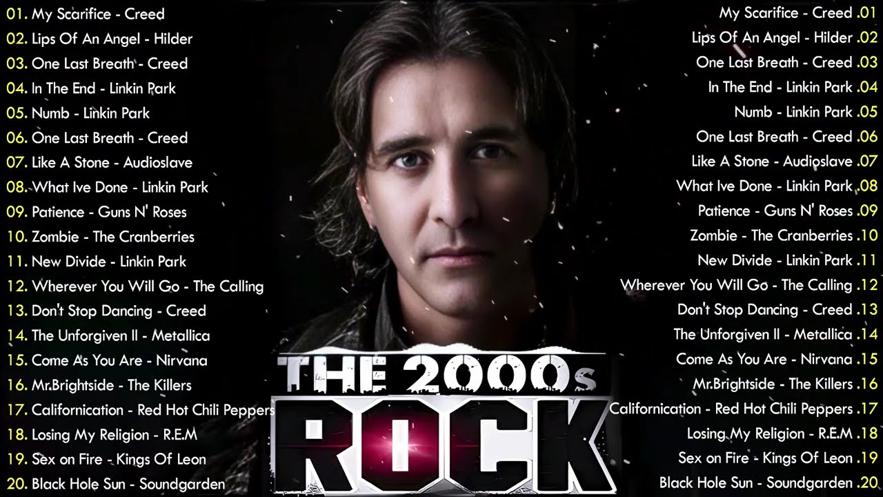 Alternative Rock Love Songs Music 90's 2000's🎶Creed, Lifehouse, Coldplay, Linkin Park, Evanescence