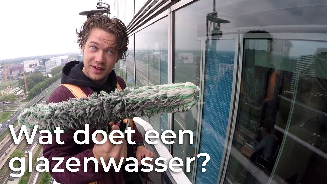 Wat doet een glazenwasser? | Doen Ze Dat Zo? | Het Klokhuis