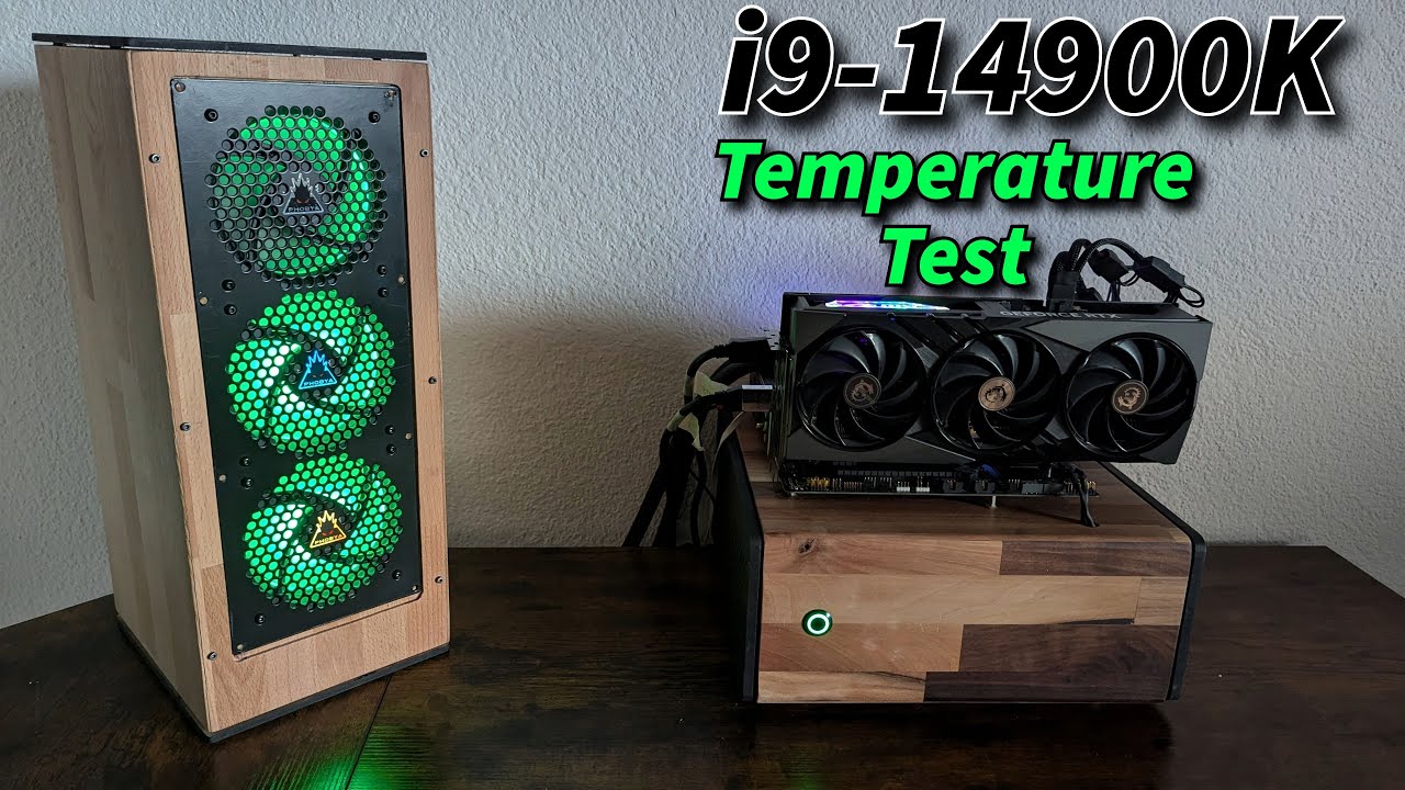 I9-14900K Temperature Test with Thermal Grizzly CPU Contact Frame