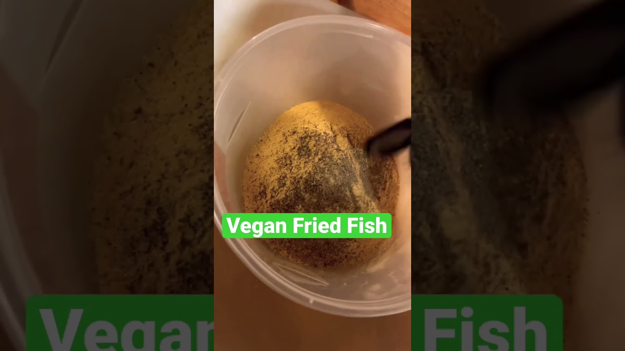 Vegan Fried Fish | Hearts of Palm Tastes Amazing #vegan #vegancomfortfood #veganrecipes #blackvegan