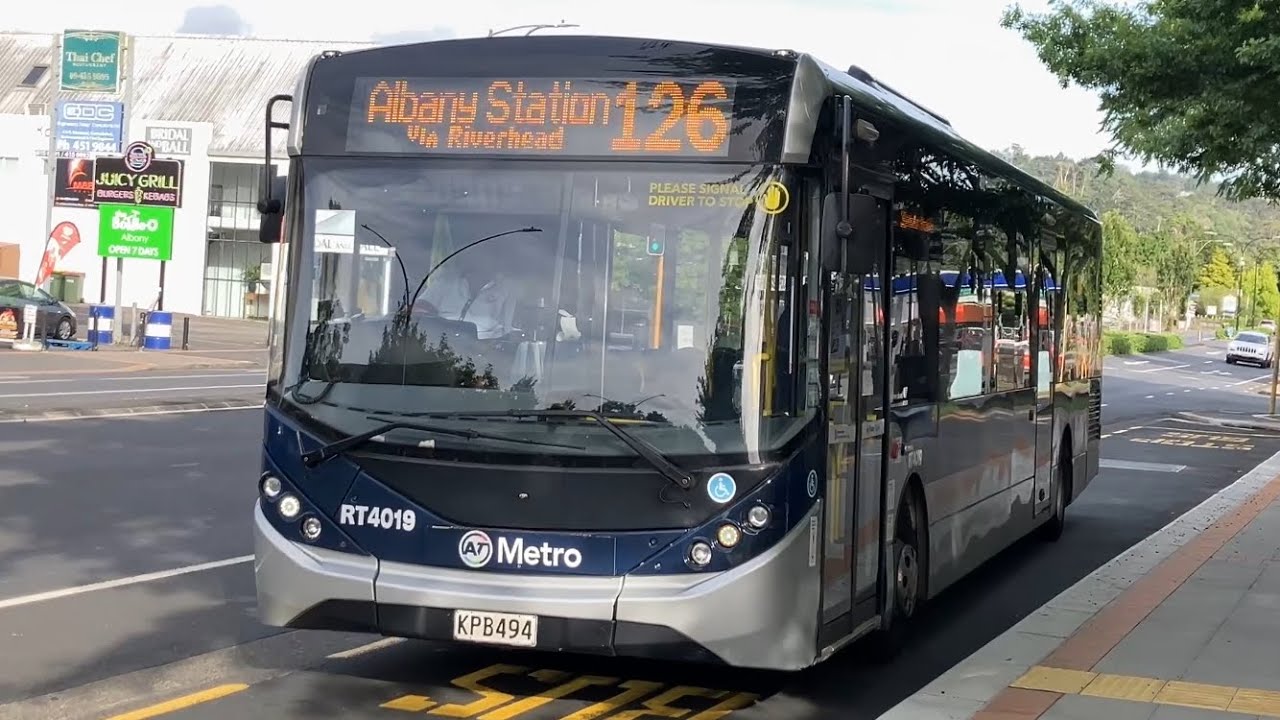 New Zealand/NZ Auckland Bus - 126: From Westgate to Albany Station (17.01.2026) 1