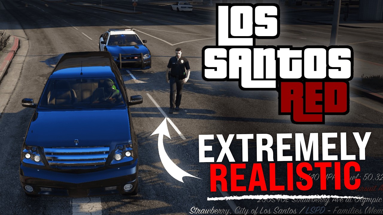 20 Minutes of Living a Realisitic Criminal Life in GTA 5 (Los Santos Red)