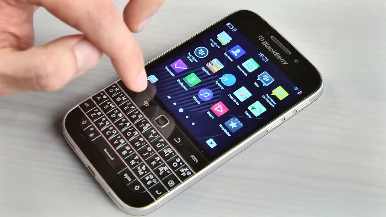 Обзор ретро-смартфона BlackBerry Classic