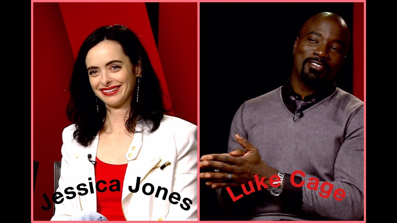Marvel's Defenders - Krysten Ritter & Mike Colter, Spoiler Alert About Luke & The Secret Of Cremes