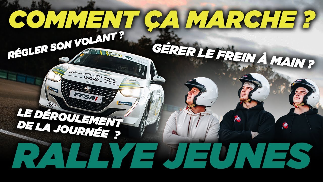 RALLYE JEUNES YACCO FFSA : TOUT SAVOIR 🤔