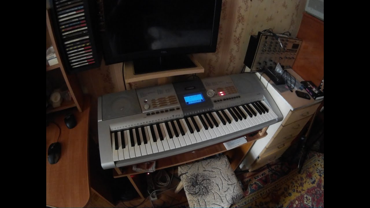 Yamaha PSR - 295. Не играет 4 клавиши. Исправляем. Полный разбор