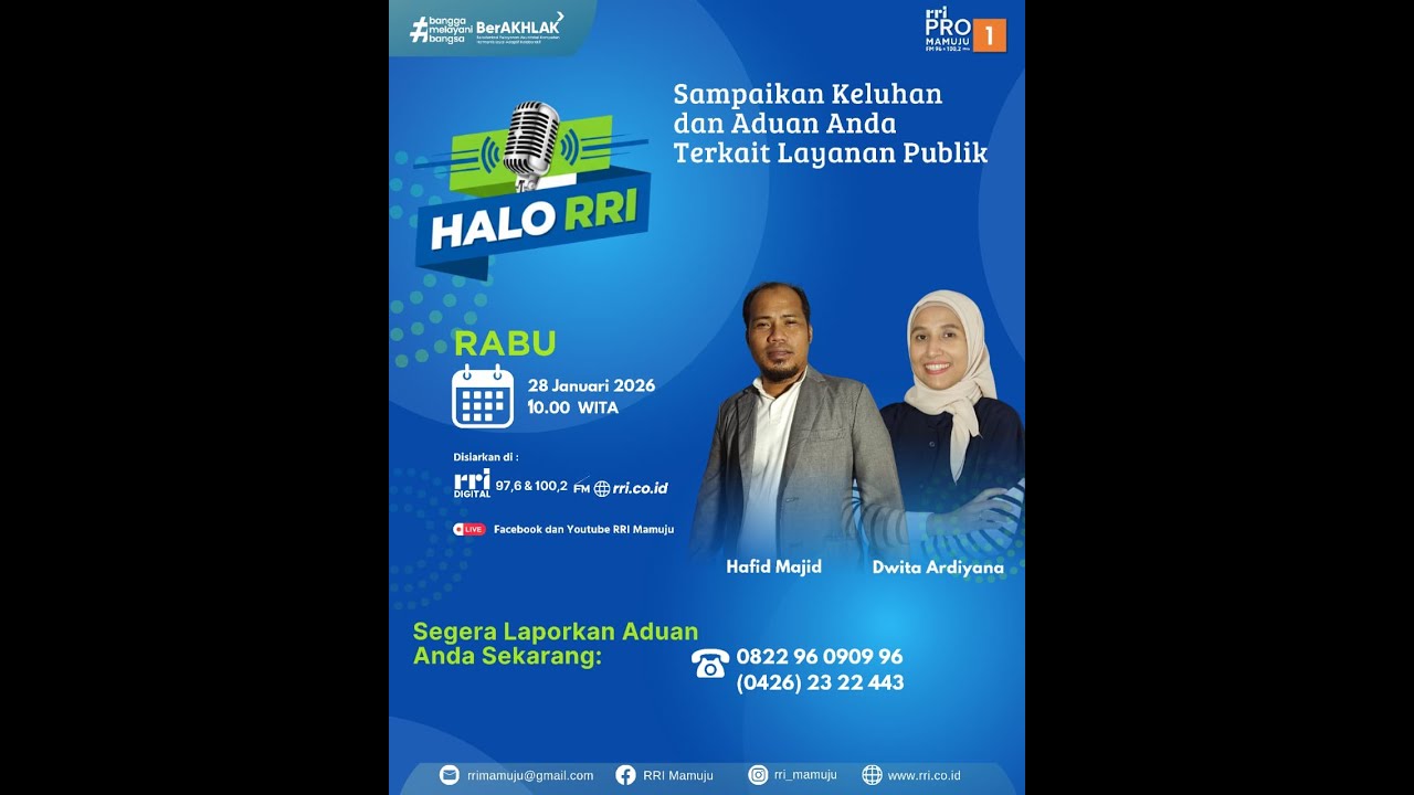 HALO RRI Edisi Rabu, 28 Januari 2026