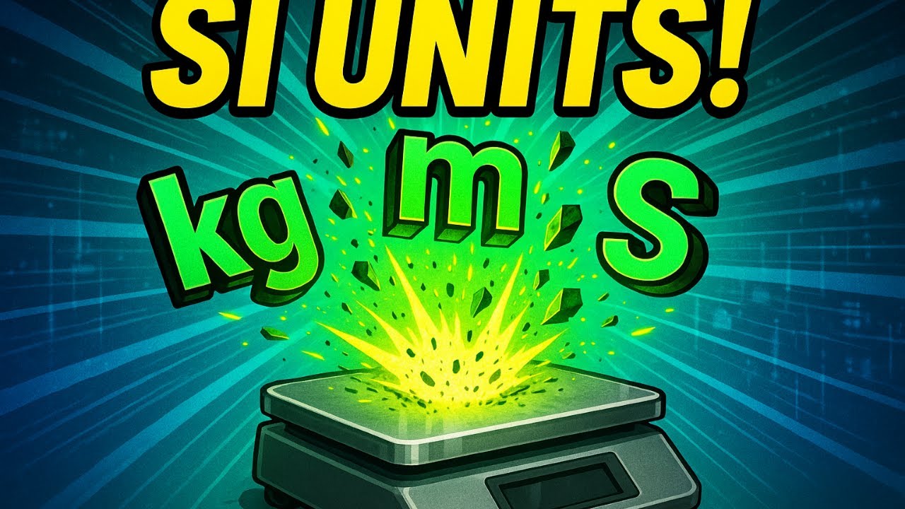 Chapter (1) - SI Units In minutes -  شرح مفصل
