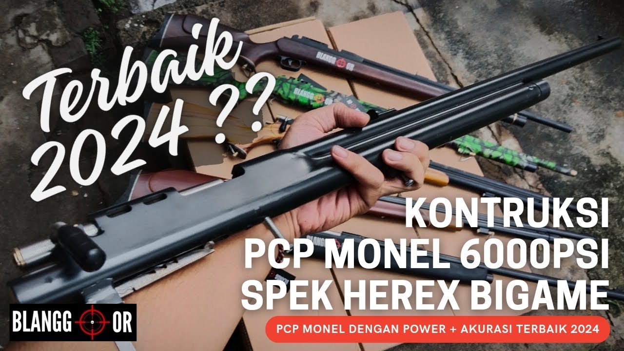 KONTRUKSI PCP MONEL TERBAIK BLANGGOR #senapanangin #pcpmonel #senapananginuntukbabi #senapanpcp