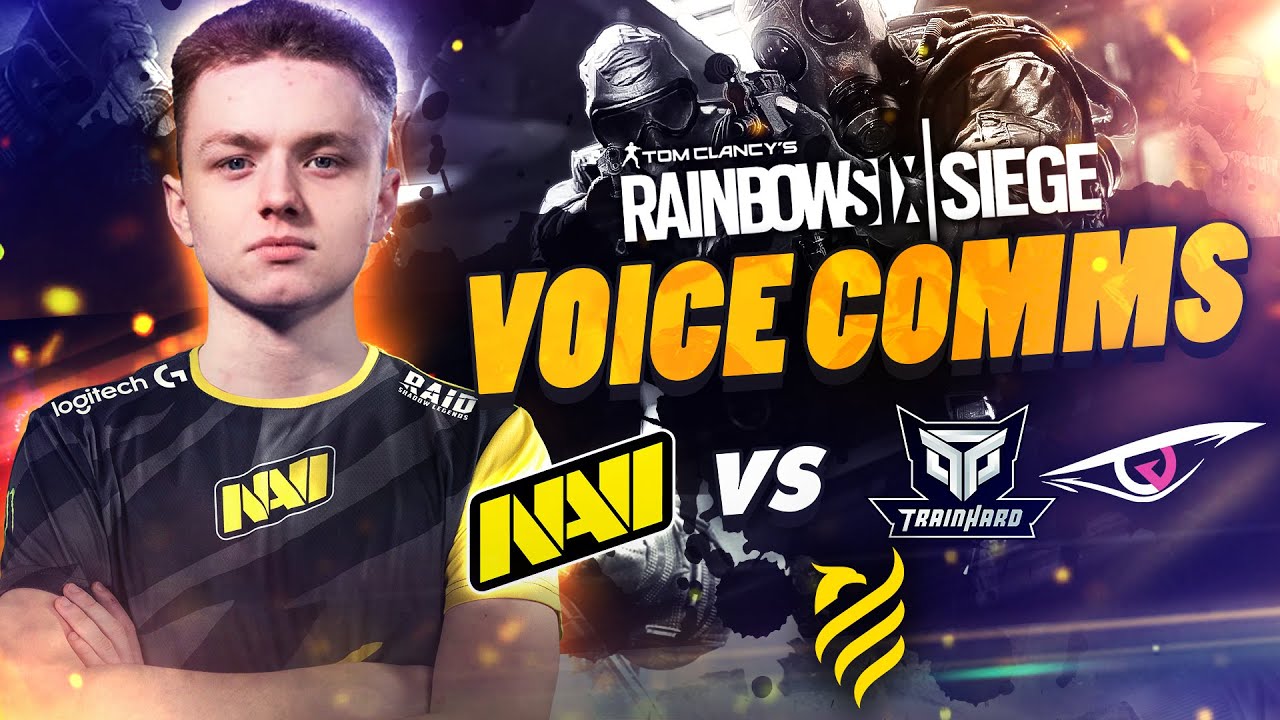 NAVI vs Cowana Gaming & TrainHard eSport - Rainbow Six VOICE COMMS at European League 2021
