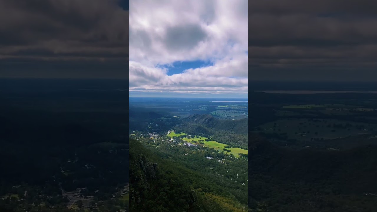 High enough to let perspective do the  talking ⛰️ 