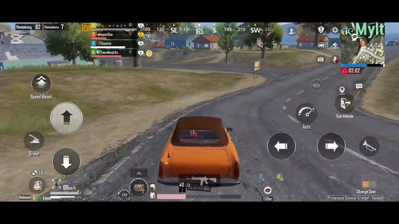 New update Rank Push Erangel #pubg