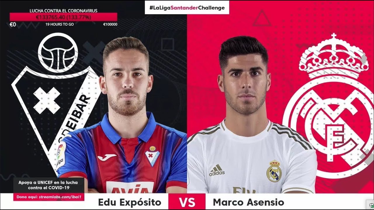 MARCO ASENSIO VS EDU EXPÓSITO #LaLigaSantanderChallenge (SEMI-FINAL)