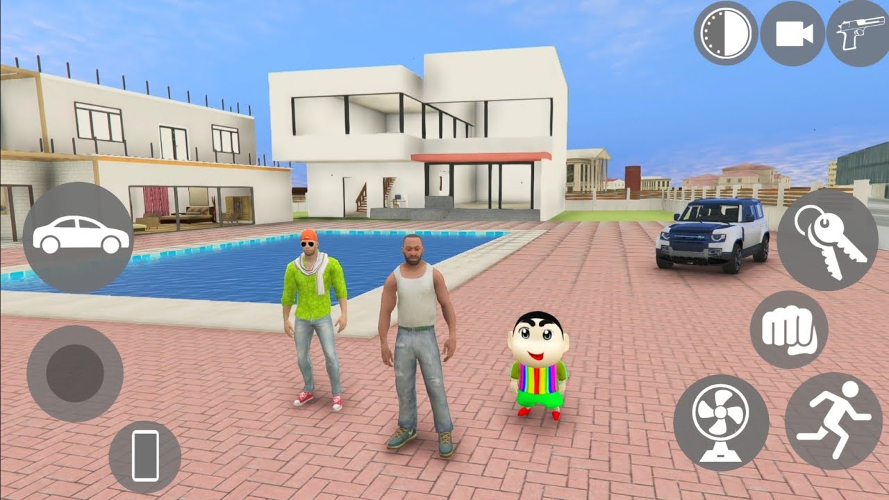 🔥 Franklin House Come To Jack City 💥🏠 Indian Bike Driving 3d Game 🎮 Video