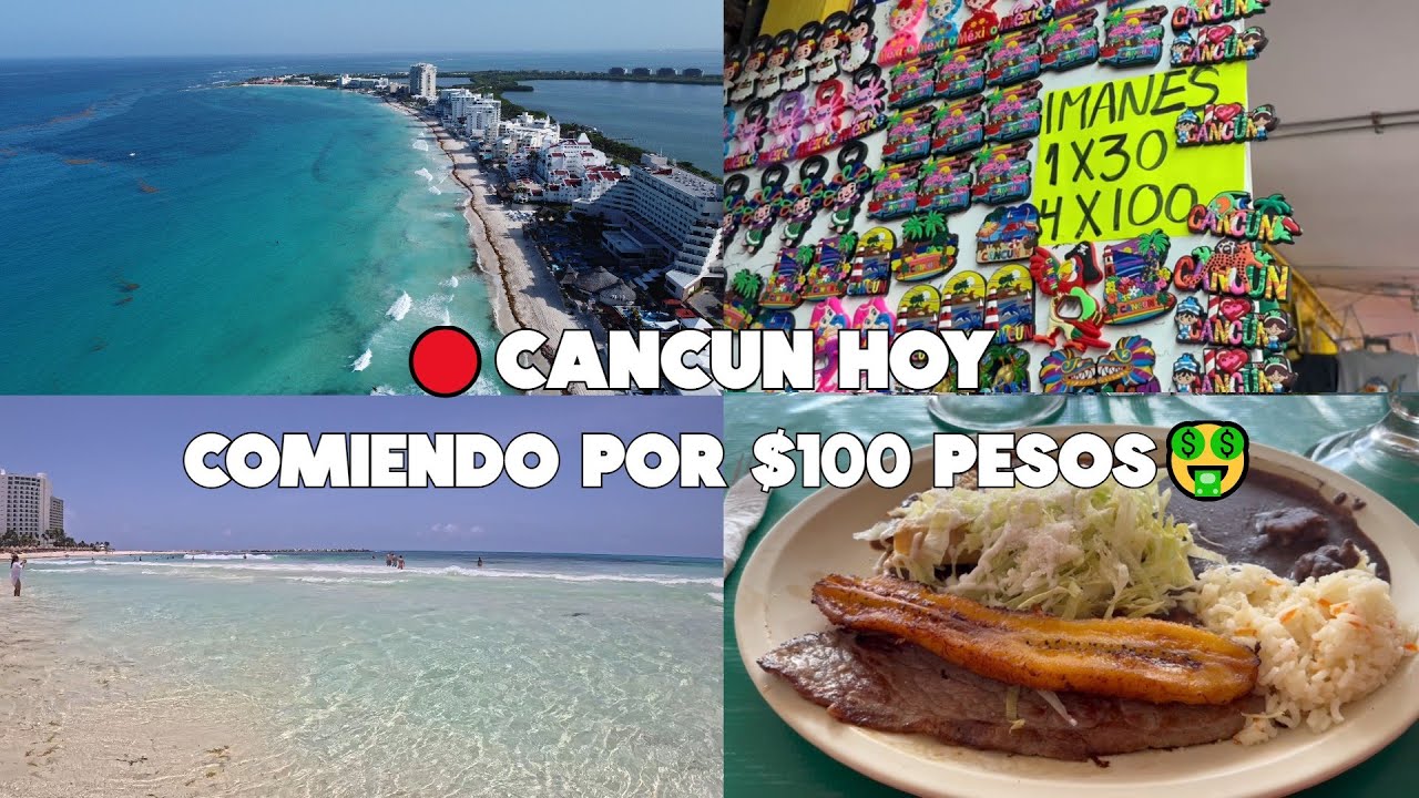 CANCUN🔴Comiendo Barato En El Mercado, La Mejor Playa Y Mas...Julio 2025